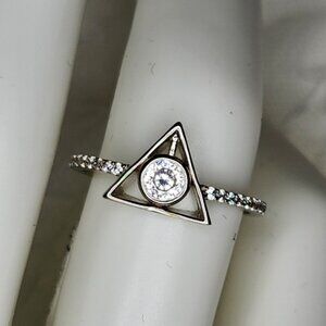 Deathly Hallows Harry Potter Silver Ring S925